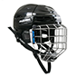 Bauer IMS 5.0 helmet combo (incl. cage) black