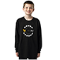 Bauer Long Sleeve Shirt Graphic Junior Black