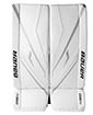 Bauer GSX III Goalie Leg Pads Intermediate White