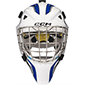 CCM Axis F5 Icehcockey Goalie Mask Senior White-Royal