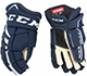 CCM Jetspeed FT485 glove Junior navy-white