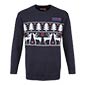 CCM Winter Knit Sweatshirt Navy