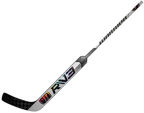 Warrior V3 Pro Plus Goalie Hockeystick Senior White-Black (3)